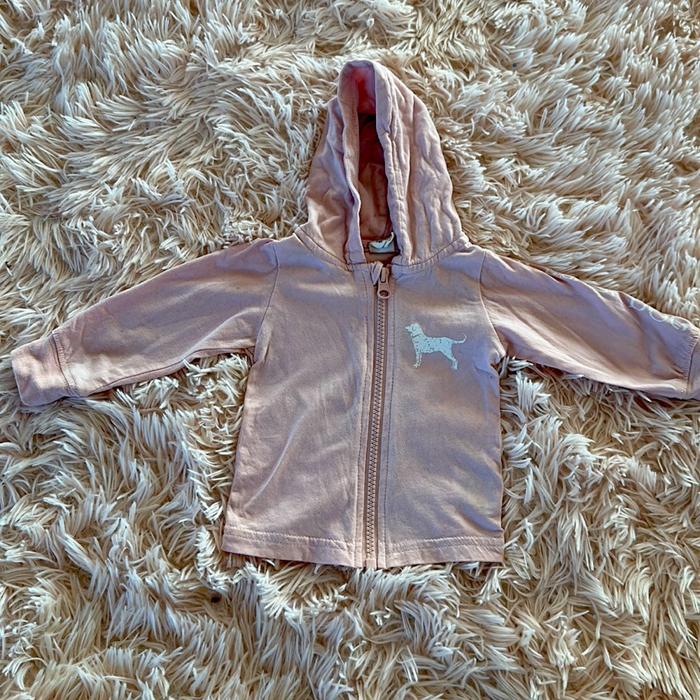 THE BLACK DOG zip up hoodie
